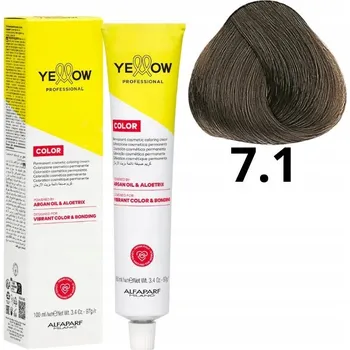 Barva na vlasy Alfaparf Yellow barva na vlasy č. 7.1 100ml