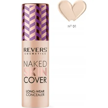 Korektor Korektor s aplikátorem, krycí a vyhlazující Revers NAKED SKIN COVER 01, 5 ml, 150 g