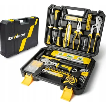 Sada nářadí SADA NÁŘADÍ 108 dílů, kufřík s nářadím, klíče, bity Enventor
