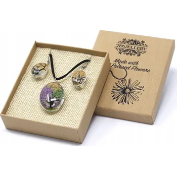 Náhrdelník Šperky s květinami - sada dárek, pozornost