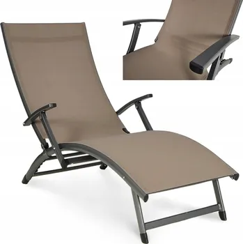 Zahradní lehátko Lehátko kovové béžové Focus Garden