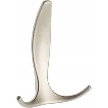 Věšák Moderní trojitý nábytkový věšák E18 GTV satén