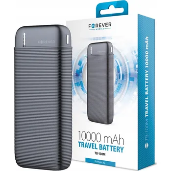 Powerbanka Powerbank Forever 10000 mAh černý