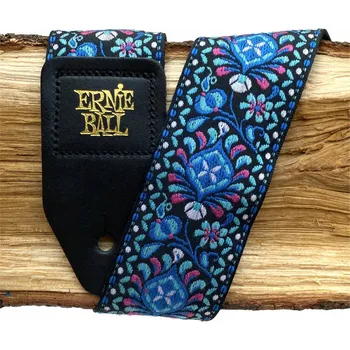 Kytarový popruh Ernie Ball EB 4097 - Modrý kytarový popruh