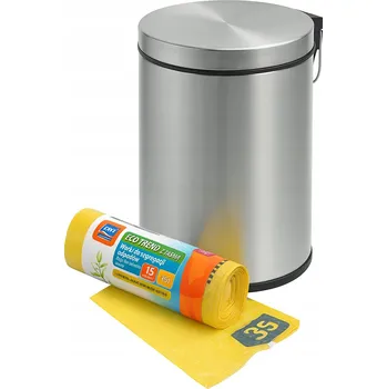 Pytle na odpadky Plastové pytle na odpadky Ravi 35l 15 ks