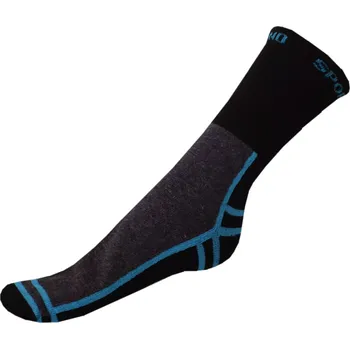 Dámské ponožky Ponožky DVJ SportMove melír grafit velikost 43-45