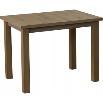 Jídelní stůl Kuchyňský stůl do jídelny a obývacího pokoje s obdélníkovou deskou LAP 100x70 Dub Artisan