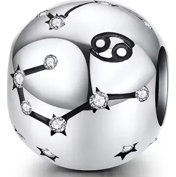 Přívěsek Přívěsky znamení zvěrokruhu rak 21.06 - 22.07 korálek stříbro 925