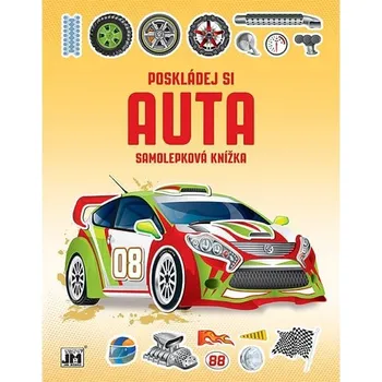 samolepka JIRI MODELS Poskládej si auta samolepková knížka