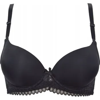 Podprsenka Hladká vyztužená podprsenka se stahujícím efektem 36/80 A černá