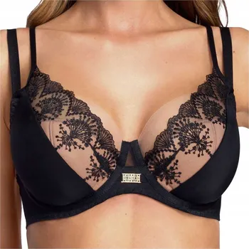 Podprsenka Ava polovyztužená podprsenka černá velikost 90G