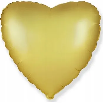 Balónek Fóliový balónek 18 palců Srdce satén světle modré