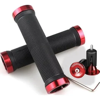 brašna na kolo Rukojeti řídítek kola, MTB černočervené