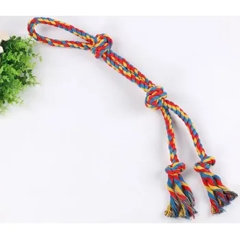 Hračka pro psa Weocar lanová hračka pro velké psy pro agresivní žvýkače, tvrdá žvýkací hračka pro střední a velké