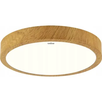 Stropní Svítidlo kulatý ATUT LED dub 24W 38 cm IP44 Struhm
