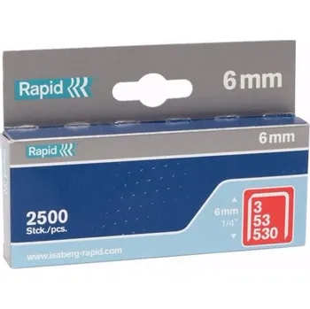 Spona do sešívačky RAPID Sponky N 53 do sešívačky 6 mm 2500 KS