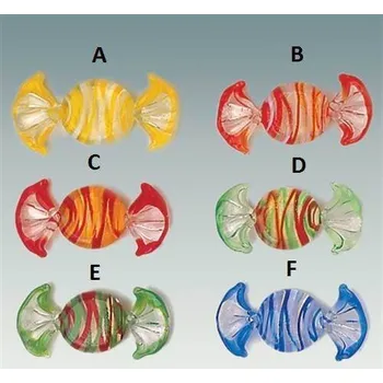 Skleněné bonbóny vzor C