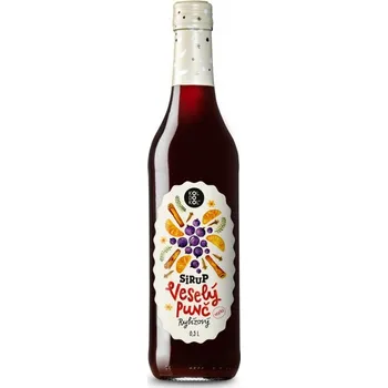 VESELÝ PUNČ RYBÍZOVÝ sirup 500 ml KOLDOKOL