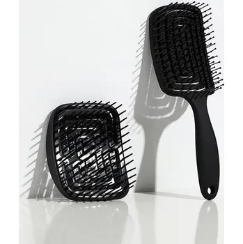 Barva na vlasy MIUPOO Kartáč na vlasy a pokožku hlavy pro mokré i suché použití, masážní kartáč s unikátní