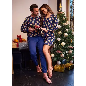 Dámské spodní prádlo Cornette 104/474 Teddy 7 long/r 3XL-5XL dámská košile bez knoflíků tmavě modrá 5XL