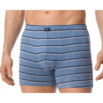 Pánské spodní prádlo Key Spodní Prádlo Boxerky modré velikost M