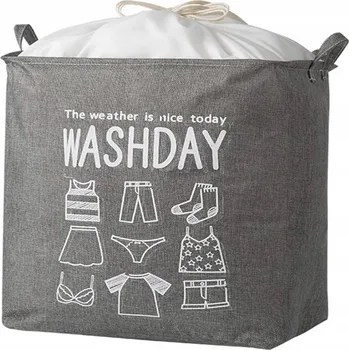 Koš na prádlo Volně stojící koš na prádlo Severno 75l šedý