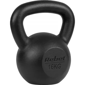 Kettlebell Rebel 16 kg černý