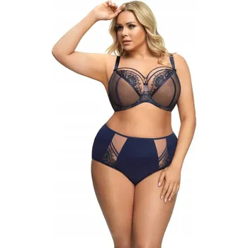 Podprsenka Gorsenia podprsenka s měkkými košíčky modrá velikost 75L