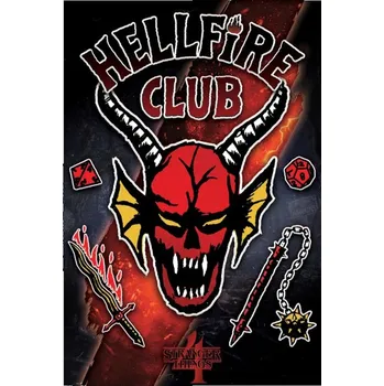 Plakát Plakát Stranger Things - Hellfire Club (2)