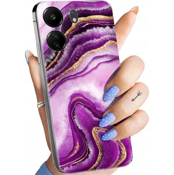 Pouzdro na mobilní telefon Hello Case Hello Zadní Kryt pro Xiaomi Redmi 13C 5G fialový