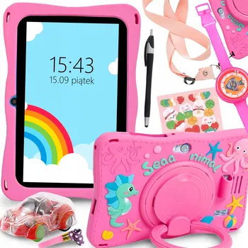 Tablet Tablet pro děti 7" vzdělávací hračky sada Android WiFi 4/64 GB