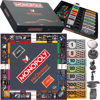 Desková hra Desková hra MONOPOLY: MrCleaner x Detailing Together Hasbro