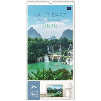Kalendář Nástěnný kalendář 22x46 cm MOTIVAČNÍ na rok 2026 VÝHLEDY