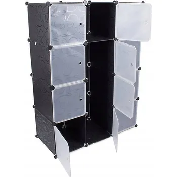 Šatní skříň MODULÁRNÍ SKŘÍŇ 12 modulů, uspořádejte si dle libosti