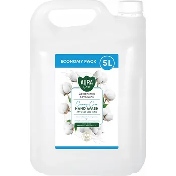 Mýdlo Tekuté mýdlo BISPOL Aura Care 5L BAVLNĚNÉ MLÉKO A PROTEINY