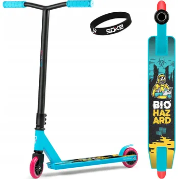 Koloběžka FREESTYLE KOLOBĚŽKA SOKE GO! TYRKYSOVÁ