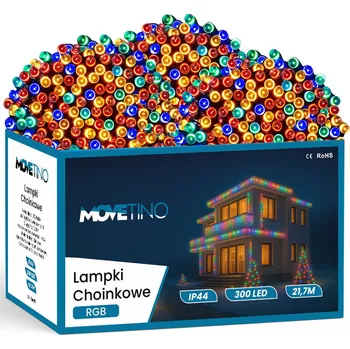 Vánoce Vánoční osvětlení na stromeček LUNZO pro vnitřní i venkovní použití, 22 m, 201 - 300 světýlek