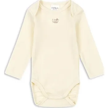 Body Vlněné body Fanga Fontana ERBA WOOL LS BODY FA100029 béžová 01X, vel. 50-56