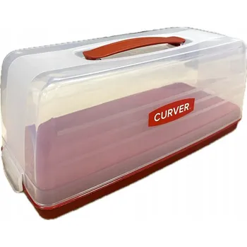 Úložný box Curver Krabička Úložný box obdélníkový 35,5 x 15 x 14,2 cm Červený