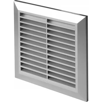 Větrací mřížka Ventilační mřížka Ventilační Awenta stříbrná