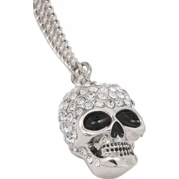 Náhrdelník NÁHRDELNÍK LEBKA A ŘETÍZEK 60 cm WFTW