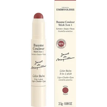 Přípravek na tvář EMBRYOLISSE Baume Couleur Stick 3 en 1 Mocha 2,5 g