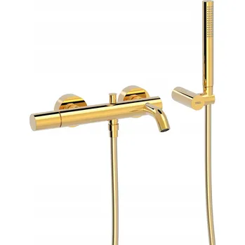 Vodovodní baterie Sprchová baterie Tres Study Exclusive zlatá