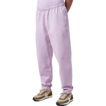 Nike pánské tepláky Solo Swoosh Fleece Pants fialové, velikost S