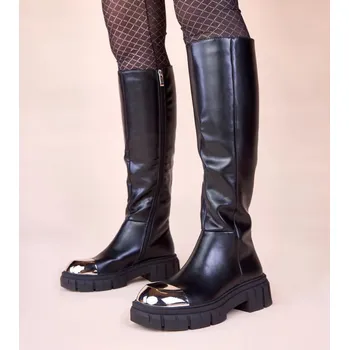 Dámské kozačky Kozačky model 222367 Solea 37