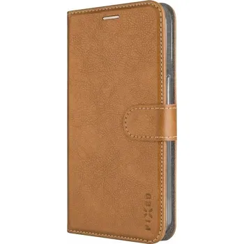 Pouzdro na mobilní telefon Pouzdro s klopou Fixed pro Apple iPhone 16 Pro Max, hnědé