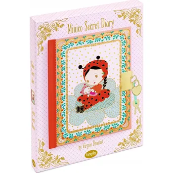 Zápisník Djeco Tajný deník MINICO TINYLY DJ06998