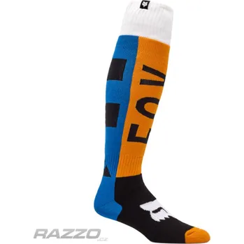 MX ponožky FOX 180 Collect Sock Blue Orange 2026 L