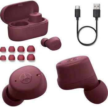 Sluchátka Yamaha sluchátka do uší TW-E3C (červená)
