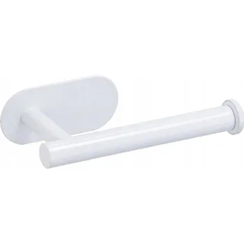 Držák na toaletní papír Biurotop samolepicí nerezová ocel bílý